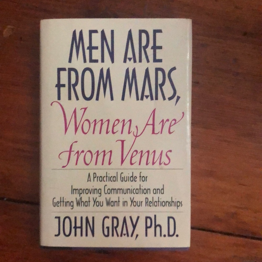 Men Are From Mars, Women Are From Venus book